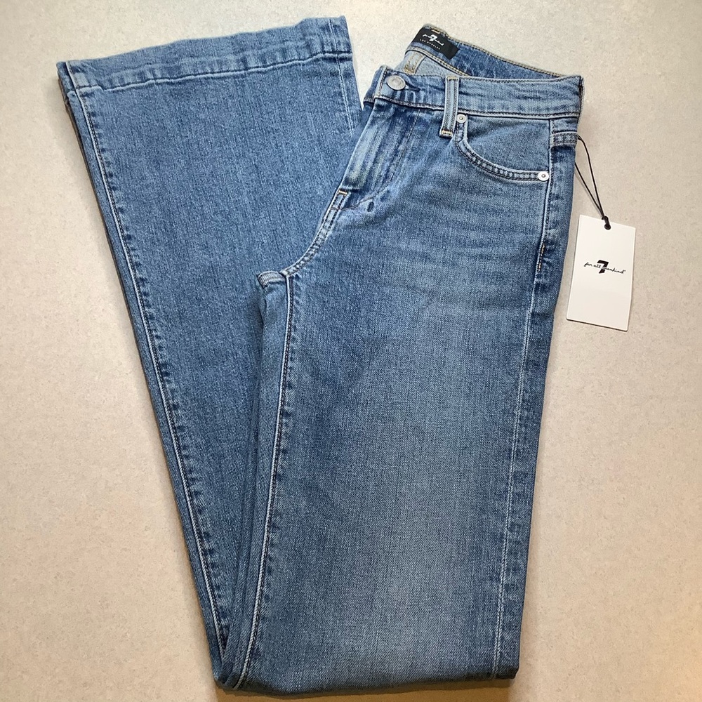 7 For All Mankind Jean 24X35 Dojo Alpine Drive NWT - Picture 4 of 6